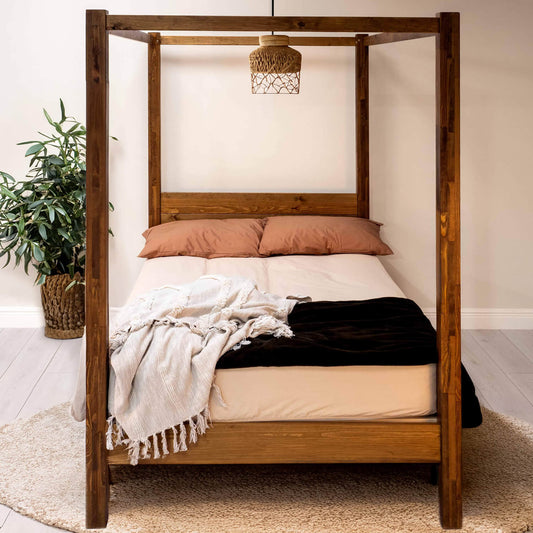 Exploring The Timeless Appeal Of A Four Poster Wooden Bed