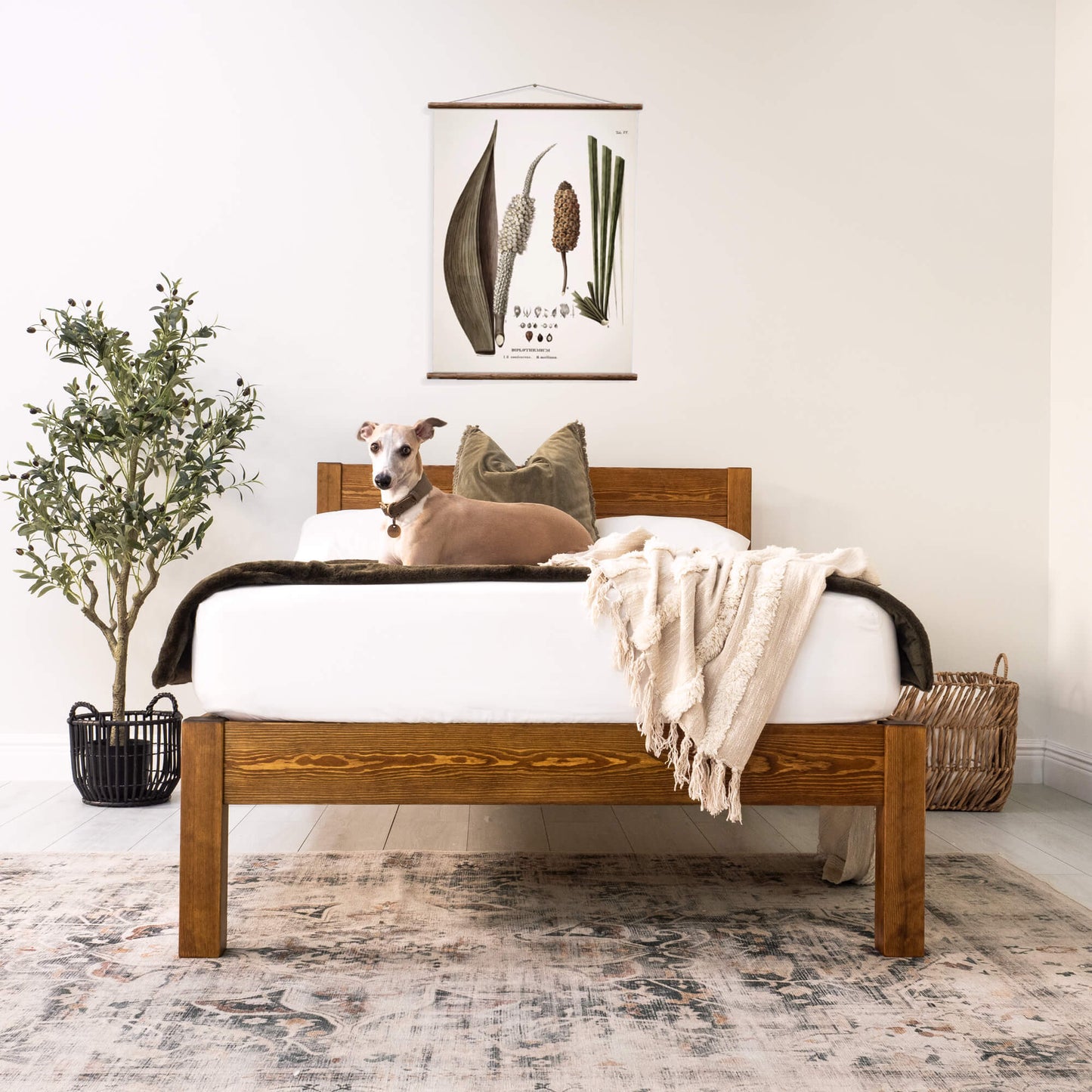 Model 01 - Handmade Wooden Bed