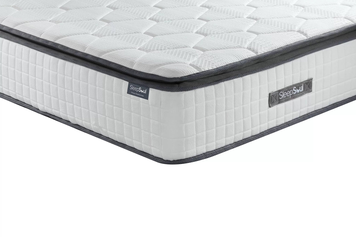 SleepSoul Bliss 800 Mattress and Memory Foam Pillowtop Mattress