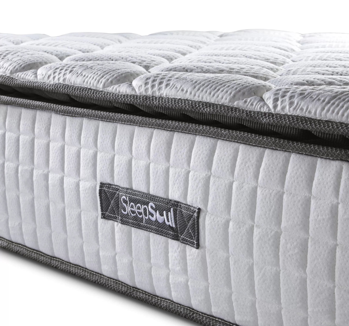 SleepSoul Bliss 800 Mattress and Memory Foam Pillowtop Mattress