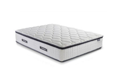 SleepSoul Bliss 800 Mattress and Memory Foam Pillowtop Mattress