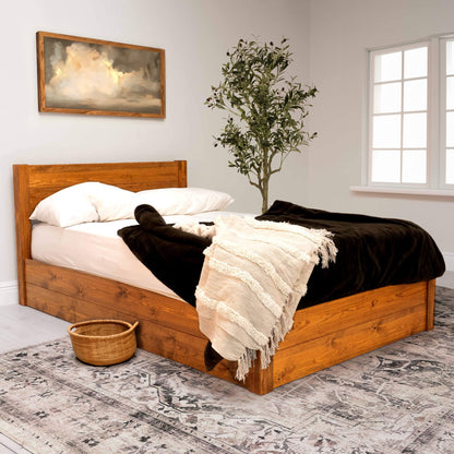 Model 05 - Wooden Ottoman Bed