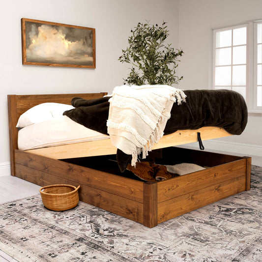Model 05 - Wooden Ottoman Bed