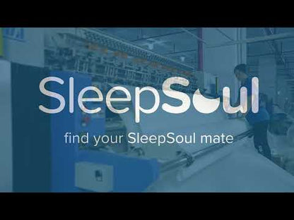 SleepSoul Bliss 800 Mattress and Memory Foam Pillowtop Mattress