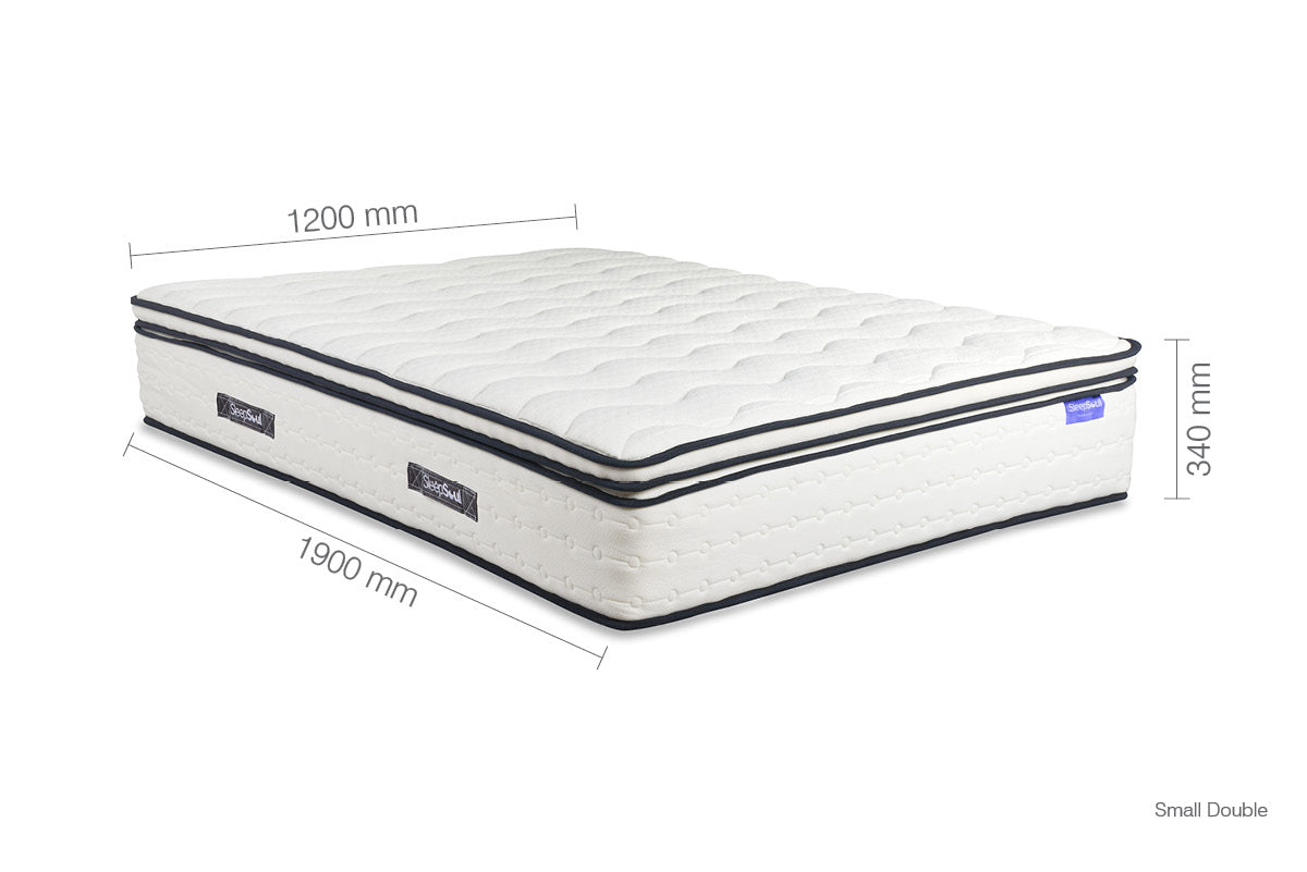 SleepSoul Space 2000 Pocket Spring Pillowtop Mattress