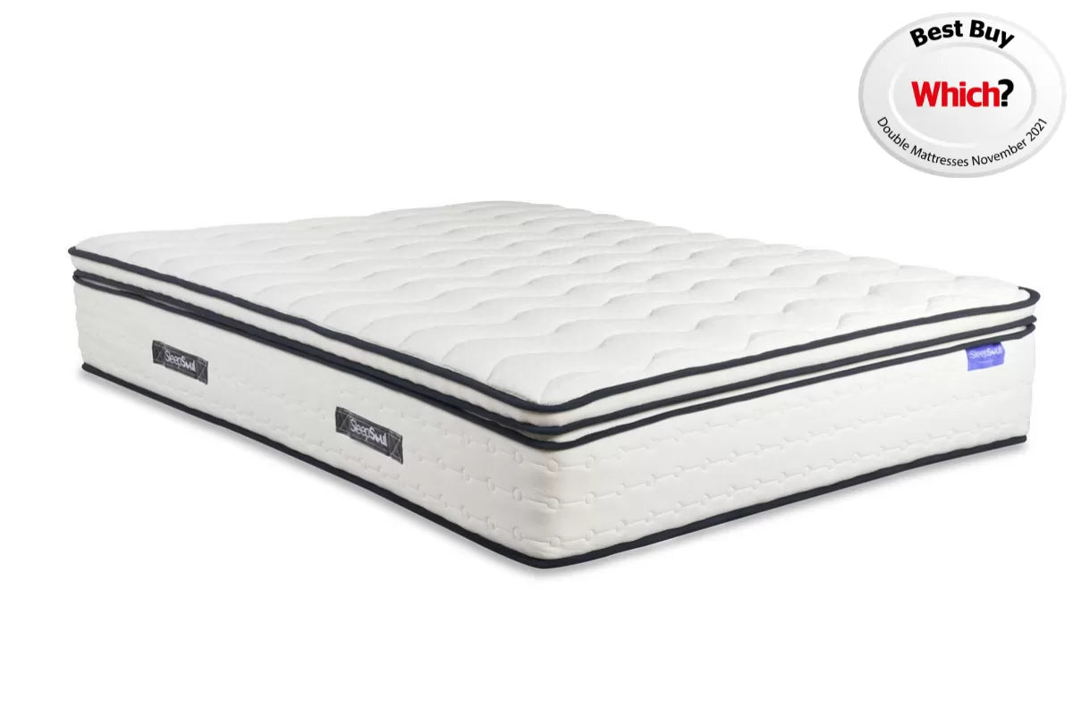 SleepSoul Space 2000 Pocket Spring Pillowtop Mattress