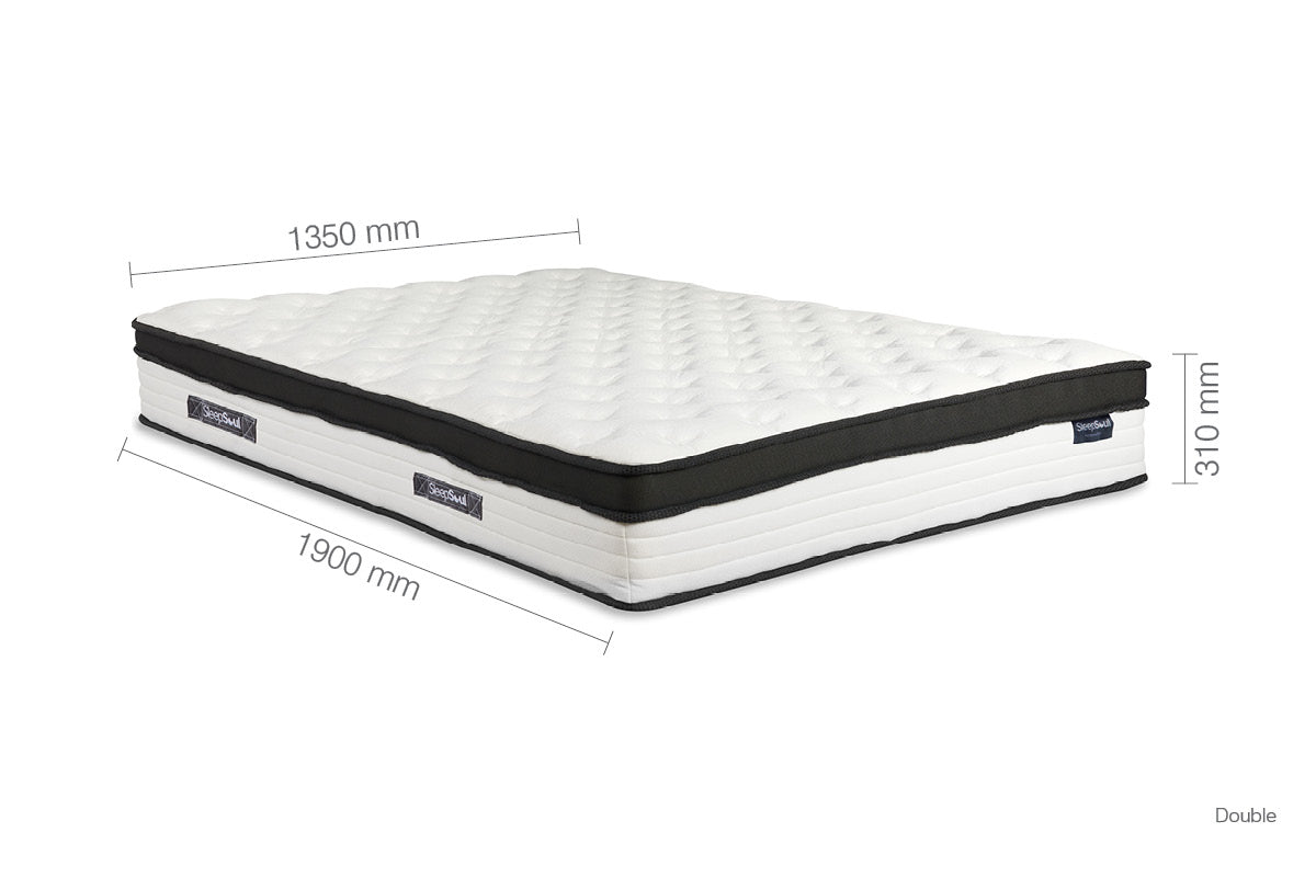 SleepSoul Cloud 800 Pocket Spring and Memory Foam Mattress