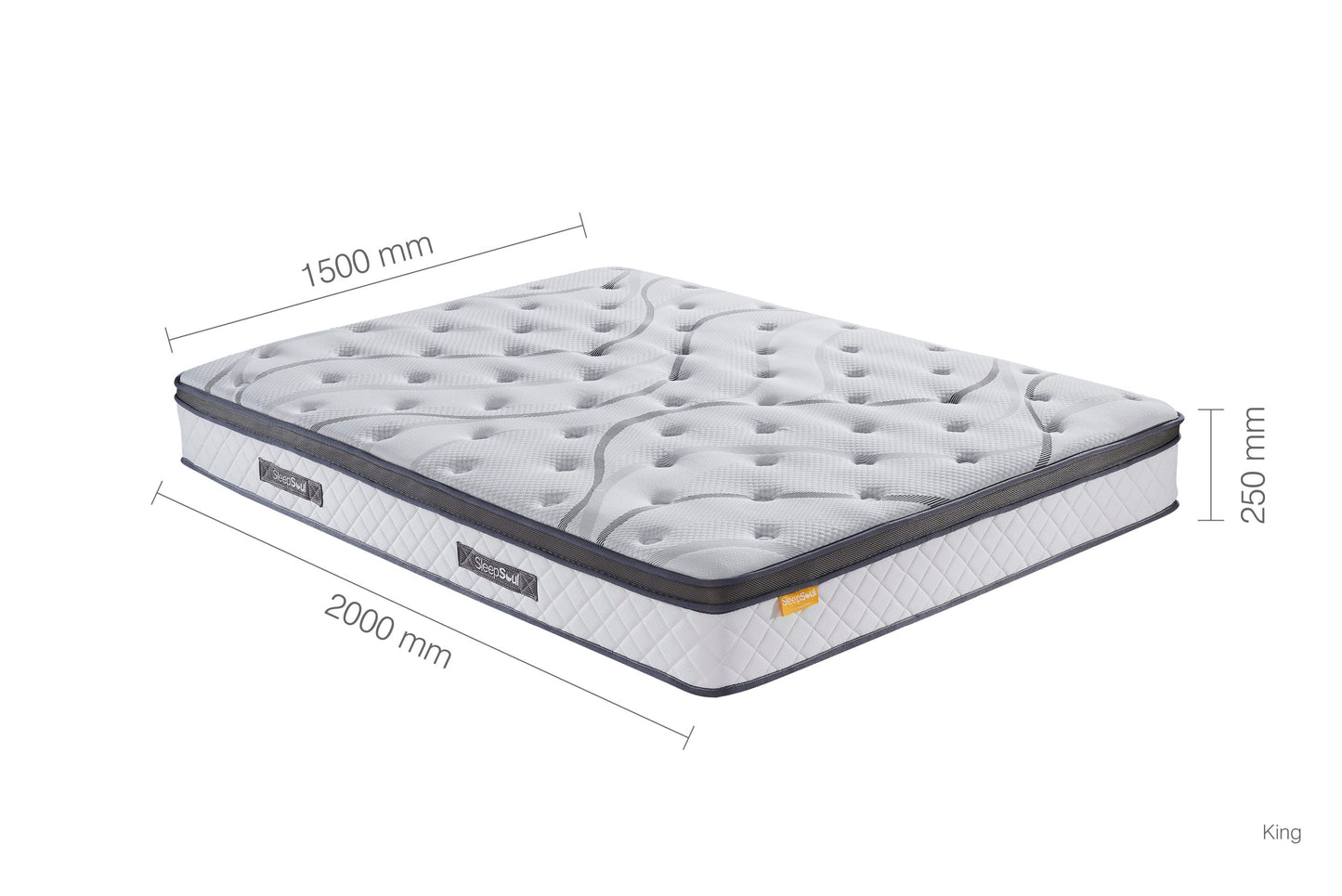 SleepSoul Heaven 1000 Pocket Sprung Mattress