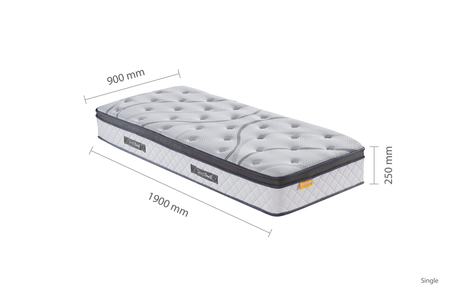 SleepSoul Heaven 1000 Pocket Sprung Mattress