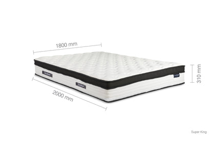 SleepSoul Cloud 800 Pocket Spring and Memory Foam Mattress