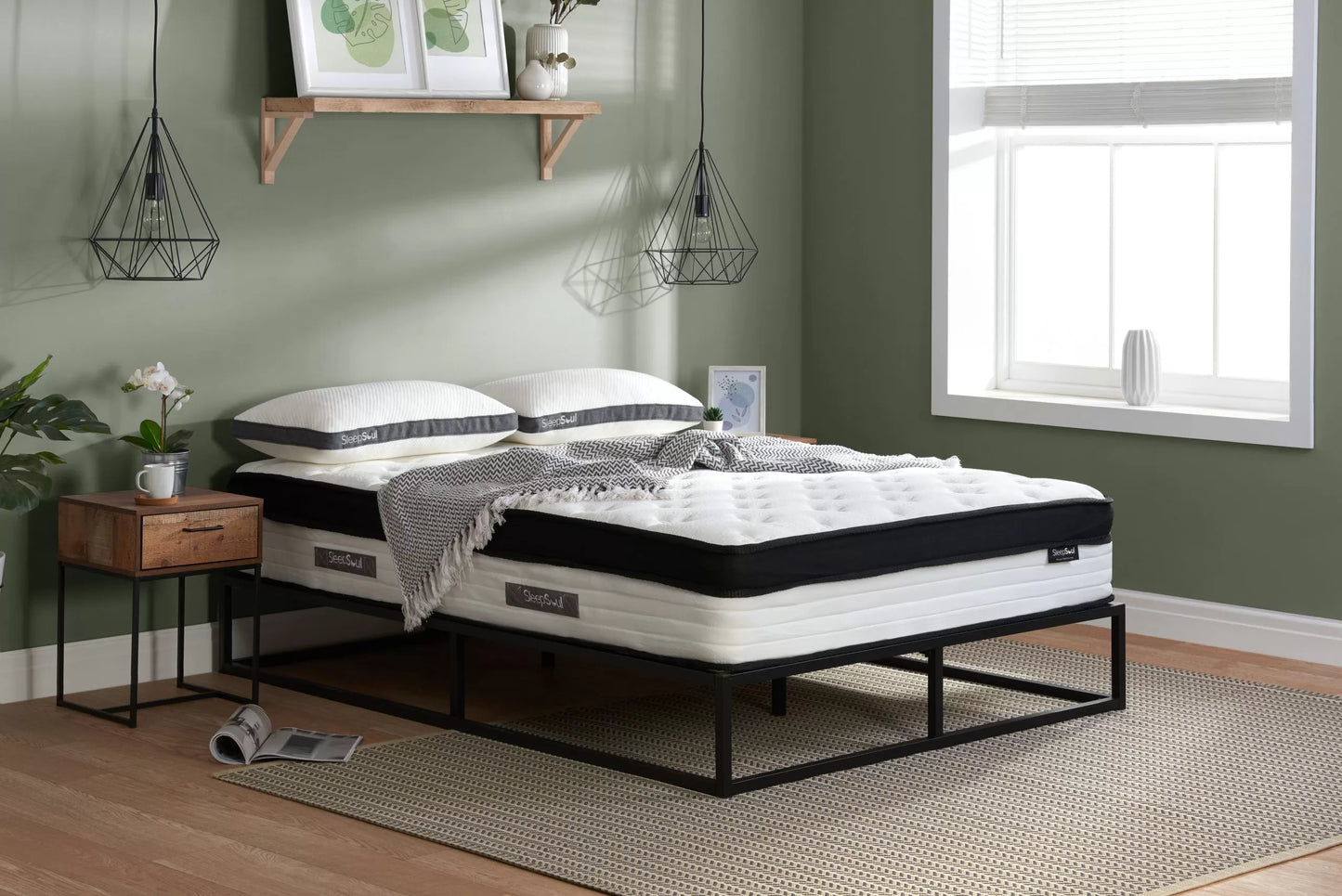 SleepSoul Cloud 800 Pocket Spring and Memory Foam Mattress