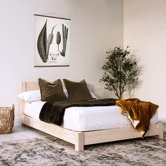 Model 04 - Low Wooden Bed